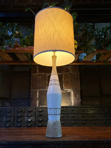 Towering Mid-Century Lamp