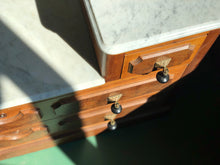 Load image into Gallery viewer, Antique Vanity w/ Marble Top

