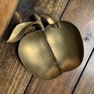 Brass Apple Tray