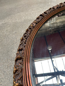 Oval Mirror by Bassett Mirror Co.