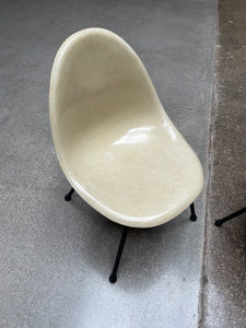 Mid-Century Eames Fiberglass Chair Set (2)