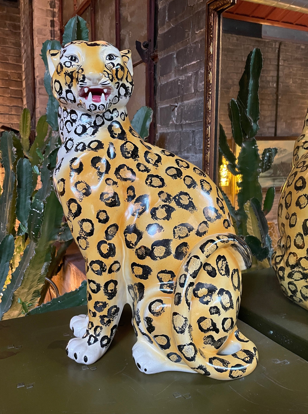 Proud Ceramic Cheetah