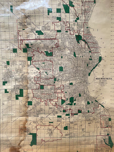 Pre-'50s Milwaukee Map