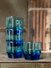 Load image into Gallery viewer, Blue Glassware Set (4)
