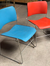 Load image into Gallery viewer, Metal Office Chairs by David Rowland Set (3)
