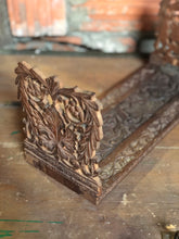 Load image into Gallery viewer, Carved Wood Extending Bookends
