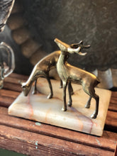 Load image into Gallery viewer, Brass Deer Set (2)
