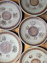 Load image into Gallery viewer, Unglazed Stoneware Plate Set (5)
