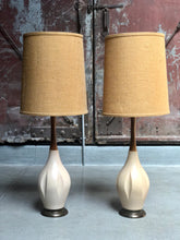 Load image into Gallery viewer, Mid Century Lamp Pair (2)
