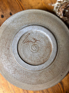 Unglazed Stoneware Plate Set (5)