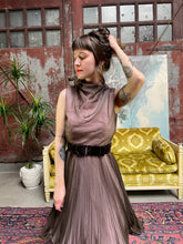 Load image into Gallery viewer, Chocolate Swing Dress
