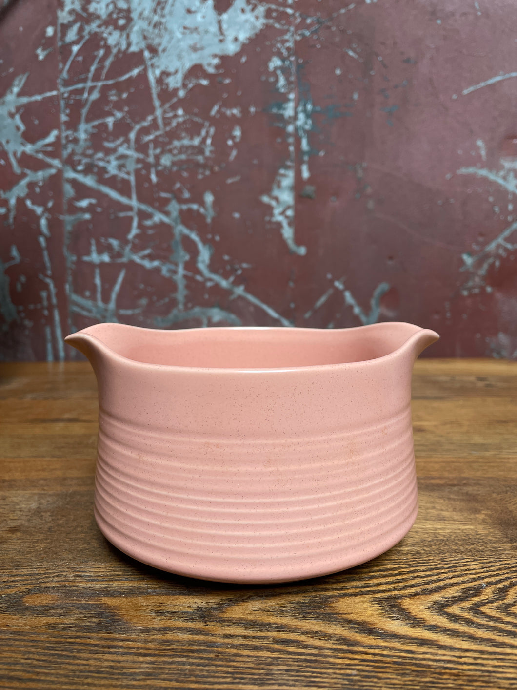 Pink Stoneware Dish