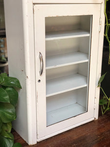 Metal Apothecary Cabinet