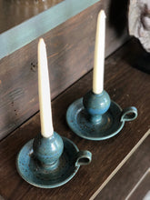 Load image into Gallery viewer, Ceramic Candle Holder Set (2)
