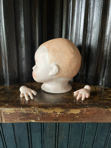 Bisque Babydoll Head Set (3)