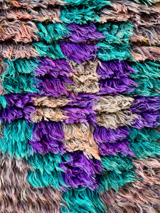 Vintage Moroccan Berber Rug
