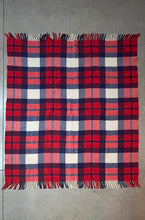 Load image into Gallery viewer, Plaid Wool Picnic / Stadium Blanket
