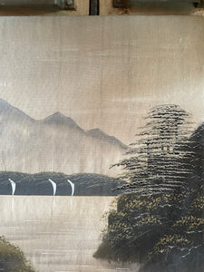 Oriental Silk Painting