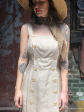 Load image into Gallery viewer, Oatmeal Button Dress
