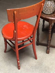 Chippy Orange Chair