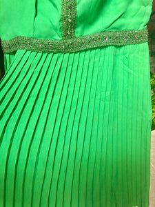 Lime Disco Dress