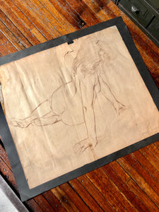 Nude Sketch - 1901