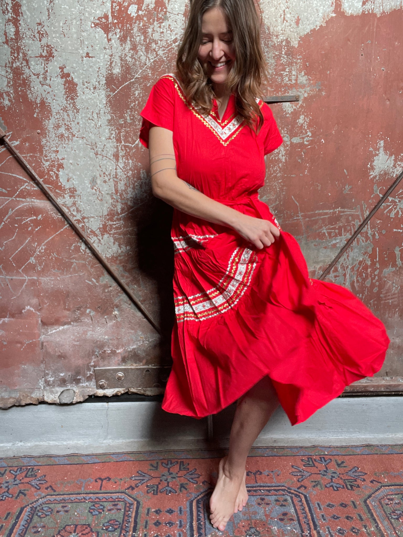 Red Western Dress – Dandy