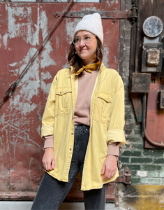 Yellow Denim Shirt