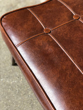Load image into Gallery viewer, Faux-Leather Ottoman
