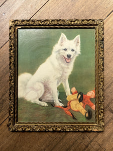 Vintage Pup Print