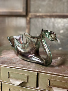 Murano Blown Glass Swan