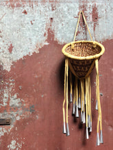 Load image into Gallery viewer, Leather Tassel Basket
