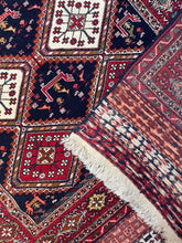 Load image into Gallery viewer, Afghan Area Rug w/ Kilim Ends
